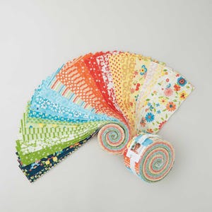 Riley Blake Designs Here Comes the Sun 2.5&quot; Strips Jelly Roll