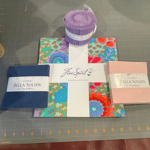 Kaffe Fassett Classic Collection with Bella Solids Bundle