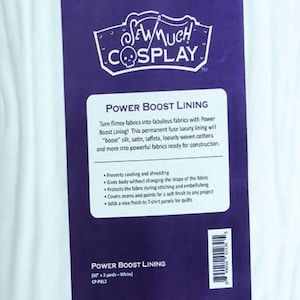Forro Power Boost de Sew Much Cosplay de 60" x 3 yardas CP-PBL3