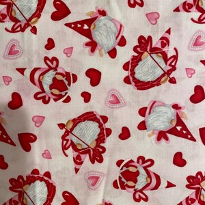 Gnomie Love Fabric