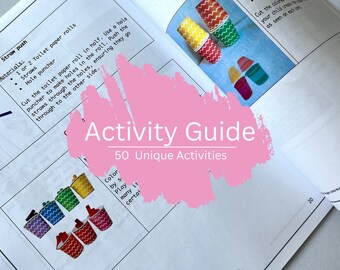 Downloadable Activity Guide | Activity Kit | Sensory Play | Sensory Play Kit | Learning Kit