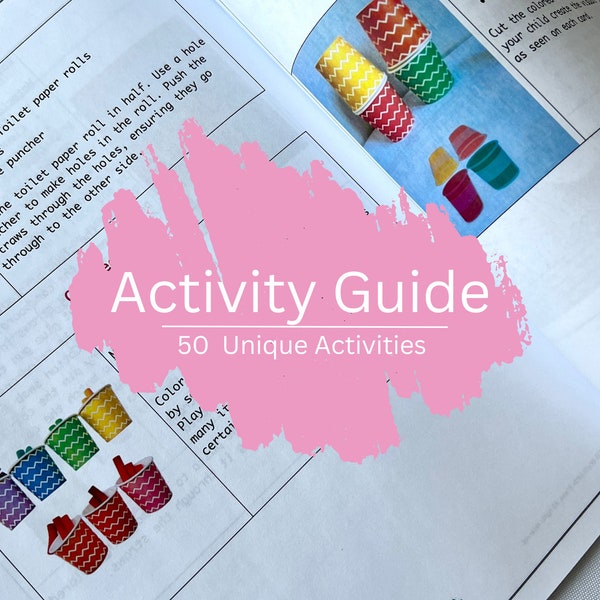 Downloadable Activity Guide | Activity Kit | Sensory Play | Sensory Play Kit | Learning Kit