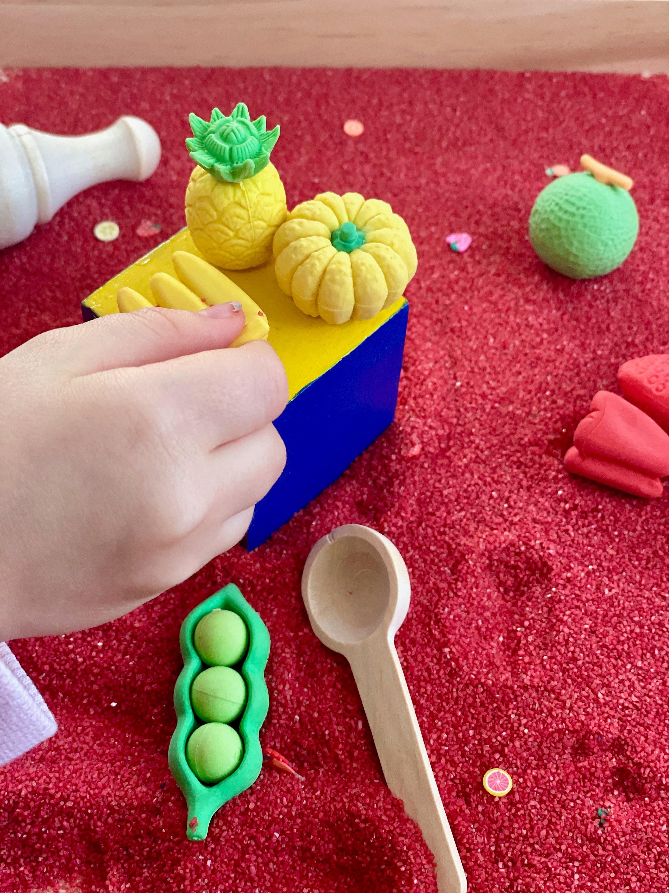 Scented Fruit Sensory Play Kit Sensory Tool Play Kit Etsy