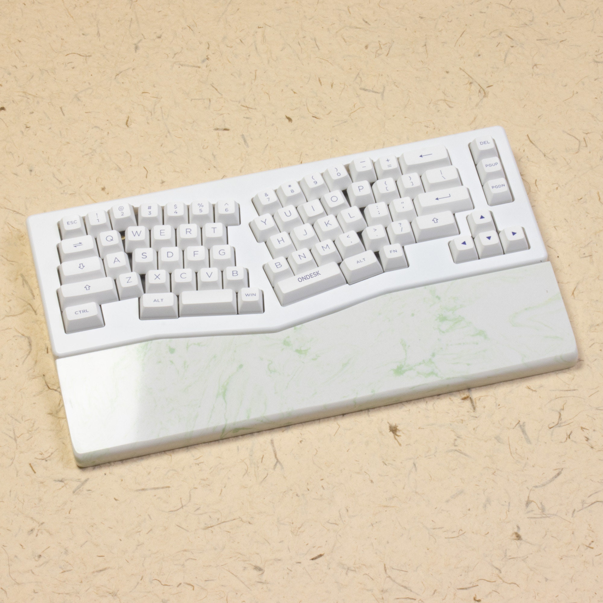 Alice Keyboard Wrist Rest Marble Quartz AKKO Keychron V8 Q8 - Etsy