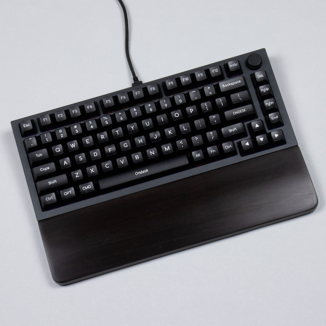 Glorious Series Keyboard African Blackwood Wrist Rest GMMK PRO 60 65 96