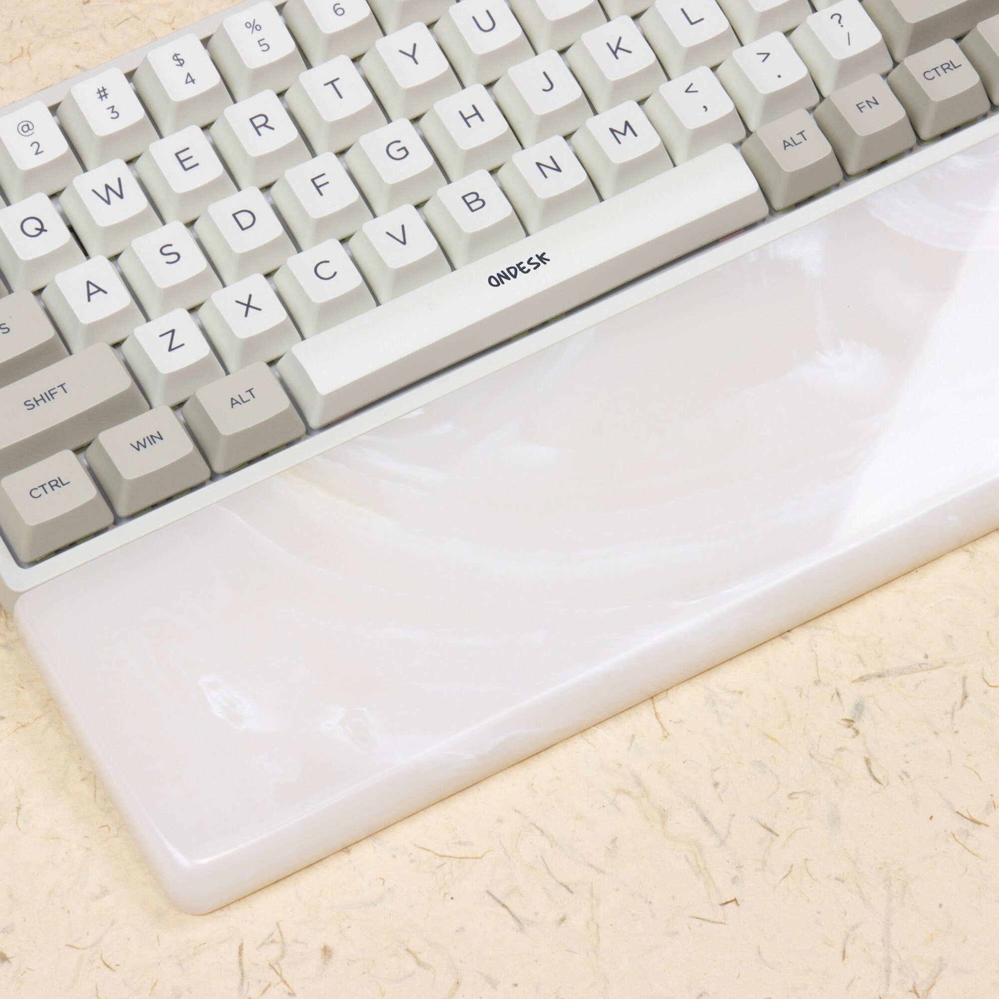 Keycult TKL Wrist Rest PC and Aluminum, Custom Mechanical Keyboard Wrist Rest