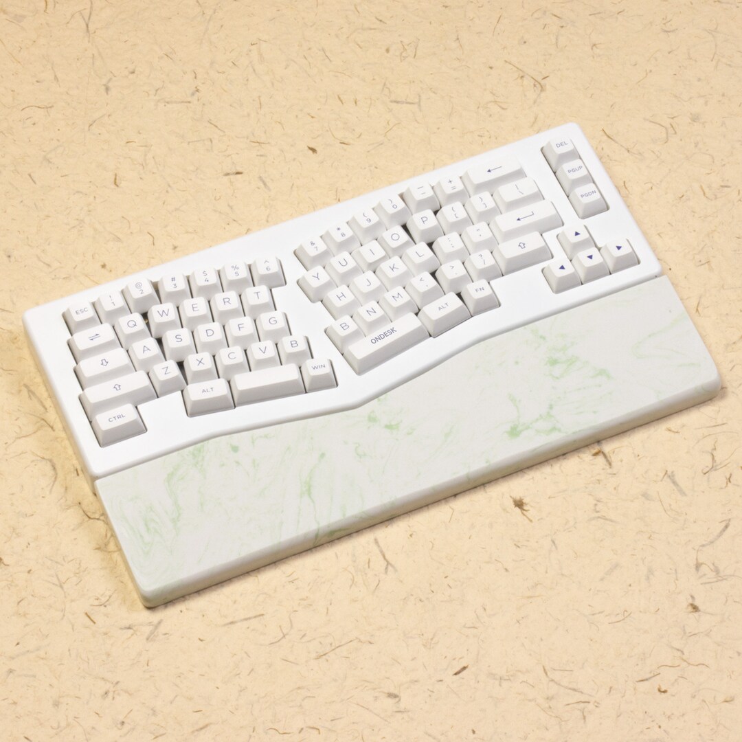 Alice Keyboard Wrist Rest Marble Quartz AKKO Keychron V8 Q8 Q10 V10