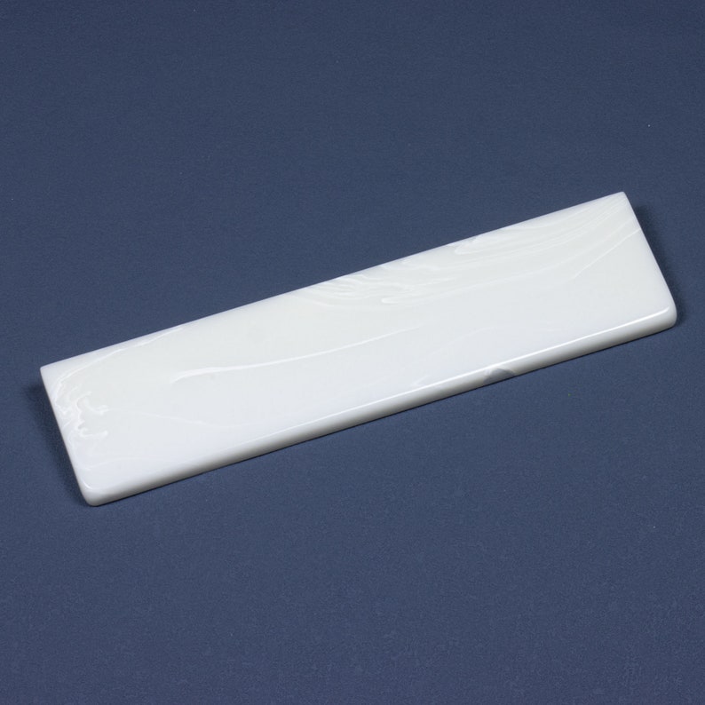 Keychron Keyboards Milky White Resin Wrist Rest QMK Q1 Q2 Q3 Etsy