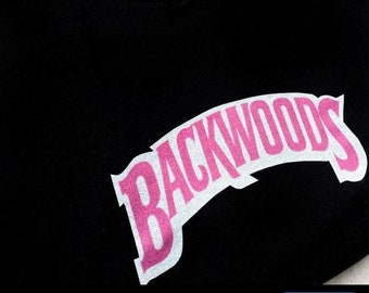 pink backwoods hoodie