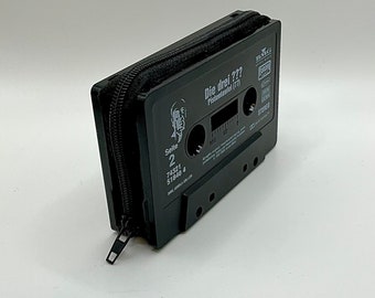 Originele handgemaakte portemonnee cassette Upcycle Art Die Drei