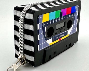 Cassette Wallet – Handmade Upcycled Coin & Cash Holder, Eco Gift