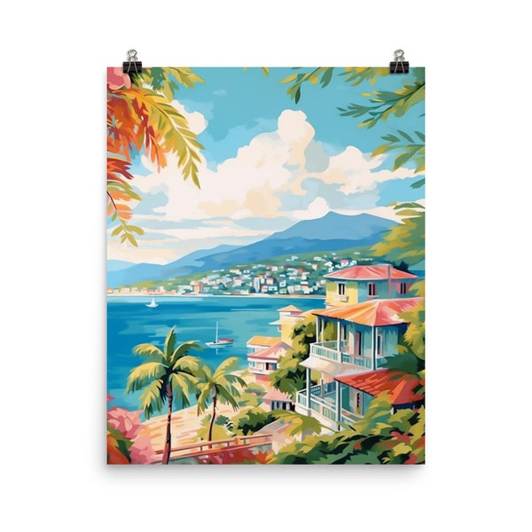 Caribbean Wall Art Etsy