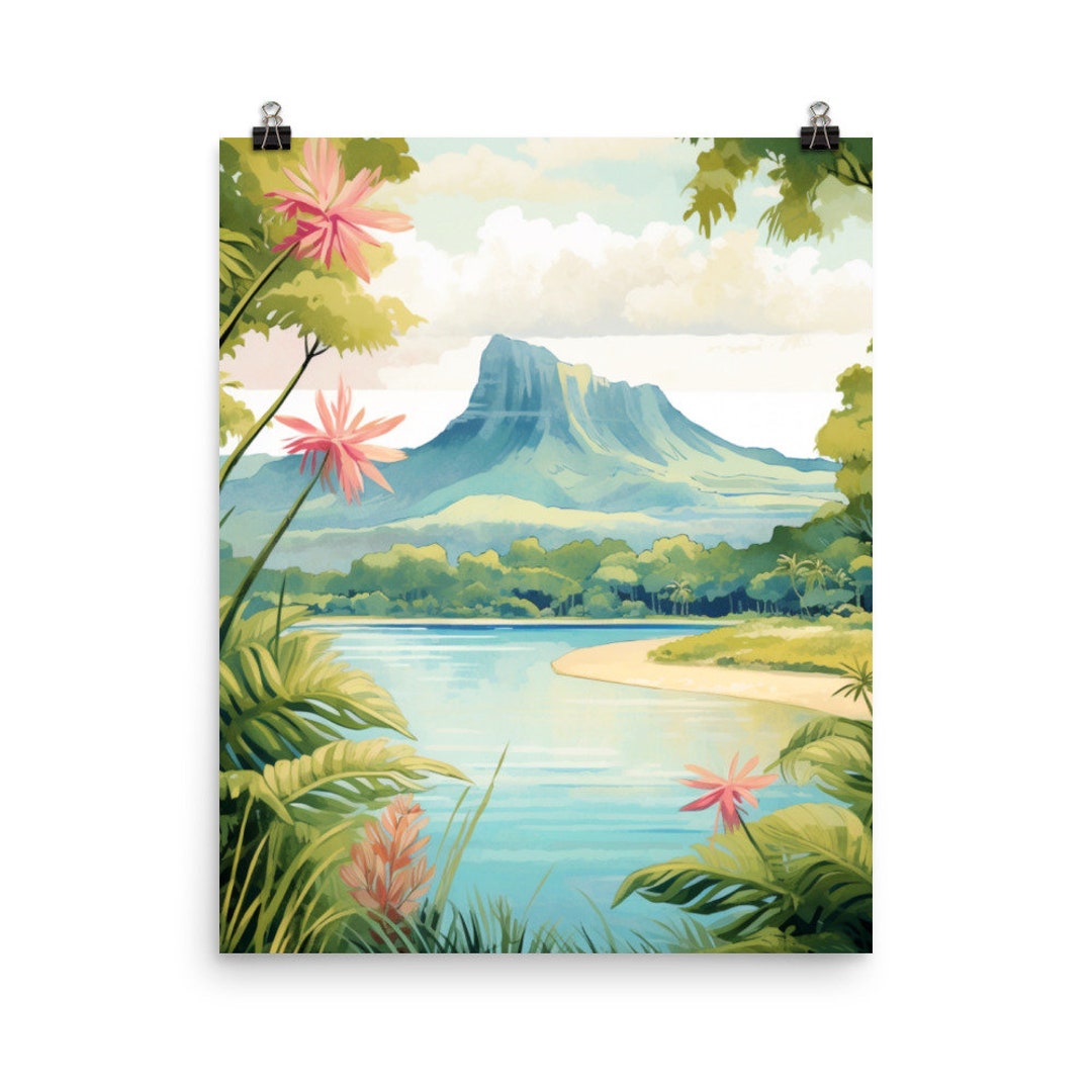 mauritius-watercolor-print-tropical-island-wall-art-indian-ocean