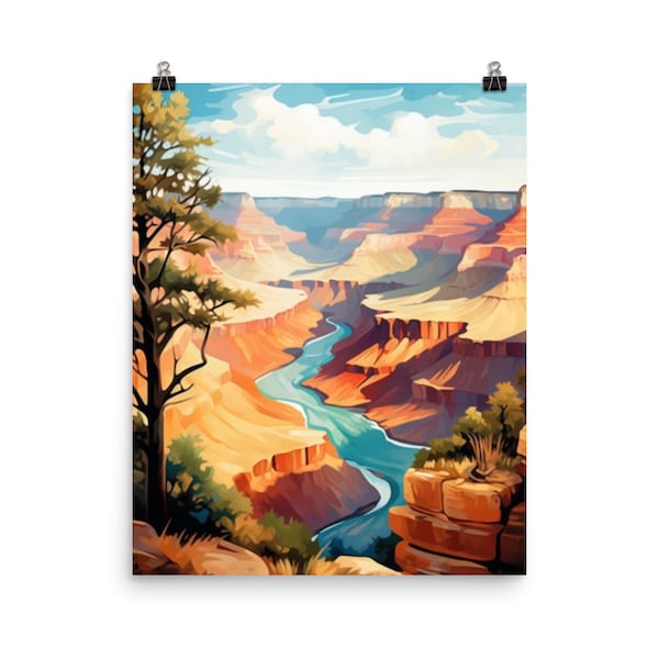 Colorado River Wall Art Etsy