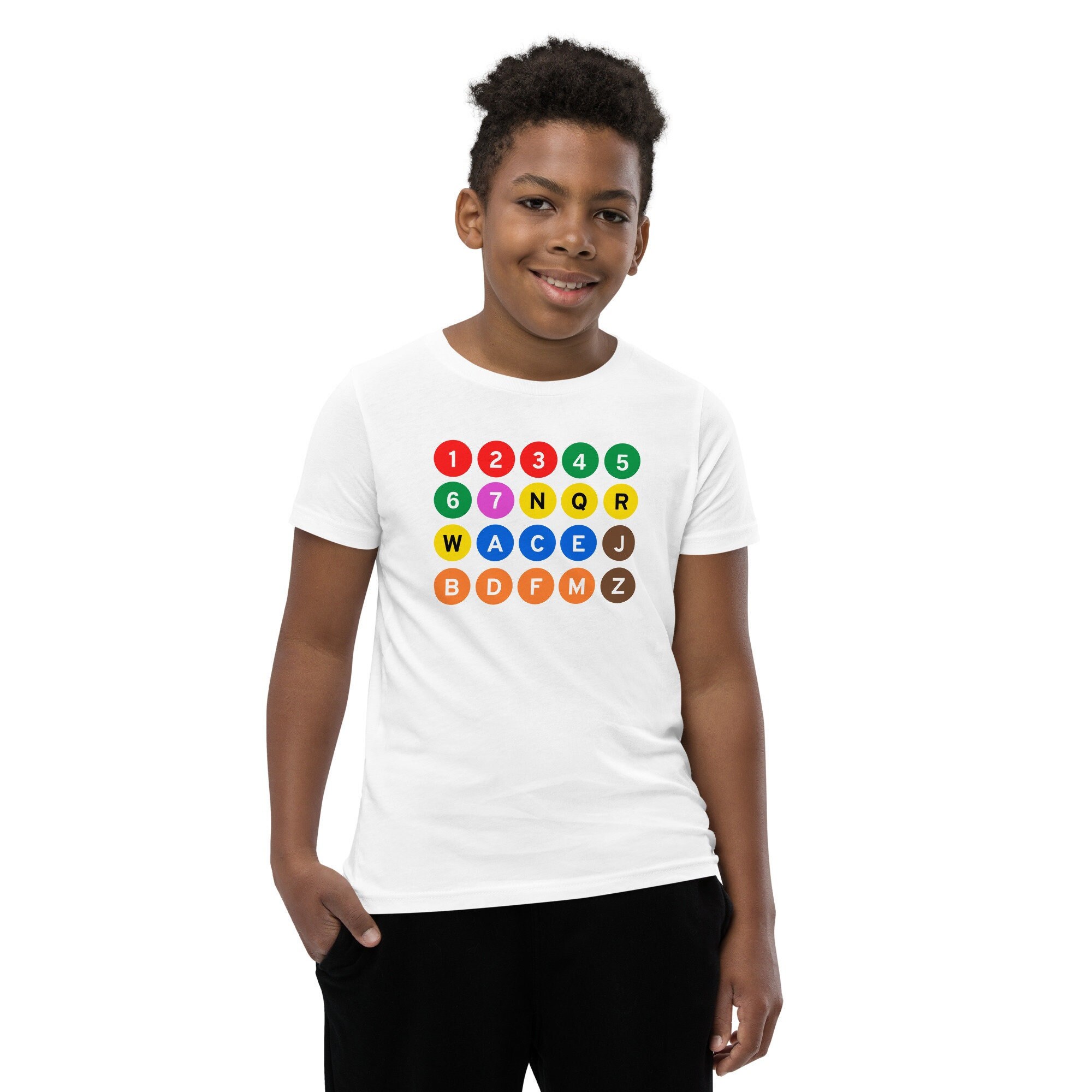 NYC Subway Kids Short Sleeve T-shirt 