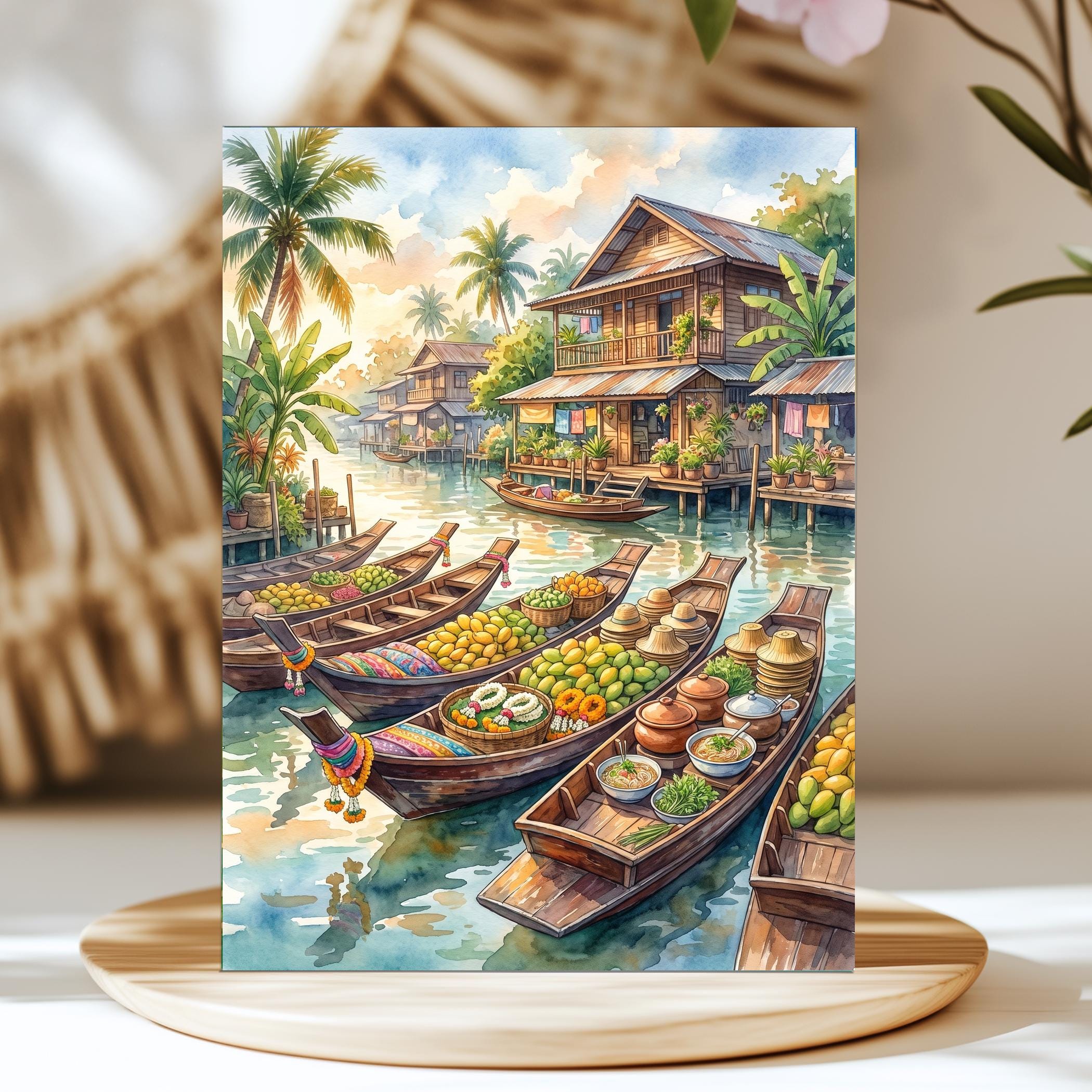 Wooden Thai Boat - Etsy
