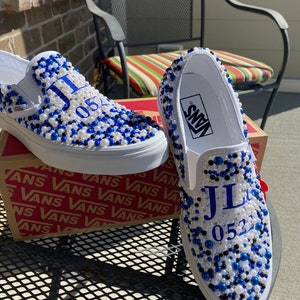 cool custom vans slip ons