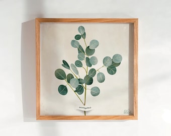 Eucalyptus Print | Bathroom Wall Art | Hallway Wall Art | Boho