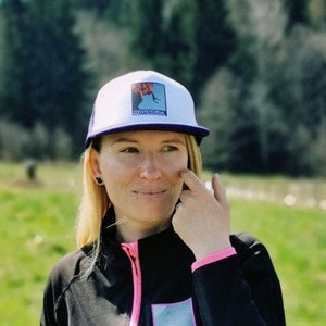 Sale, Sale, Cap Mountaineer Cap Women Mountiki - White/purple size adjustable, quick drying with logo climbing