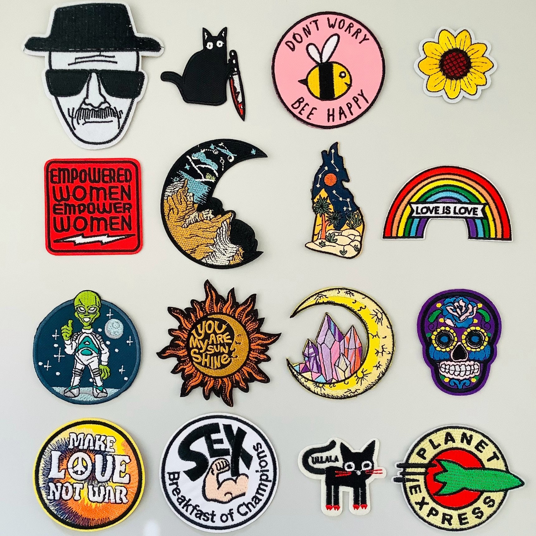 Buy Patches or Patches to Iron on Iron-on Patch for Clothes or