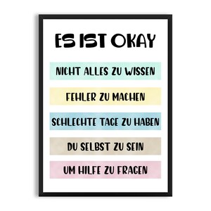 Motivationsbilder Motivationsgeschenke 3 Motivations Wandbilder A4 ungerahmt, gedruckt auf 350 g/m Premium Kartonpapier 3er Set Bild 4