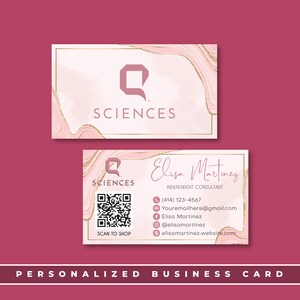 Q Sciences Business Cards - Etsy