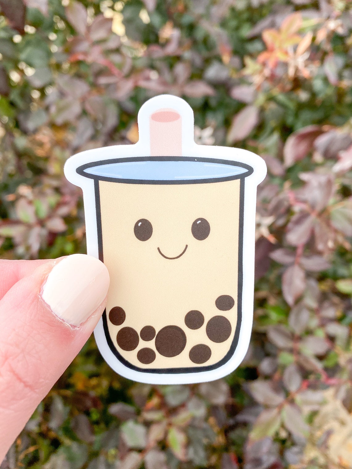Boba Sticker Kawaii Boba Etsy