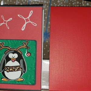 Tarjeta de pinganillo lindo 3D- Hecho a mano