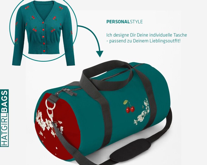 Featured listing image: Personalisierbare Tasche passend zu Deinem Lieblingsoutfit hatgirlBAGS NAMEit Schlichtes Design hochwertig