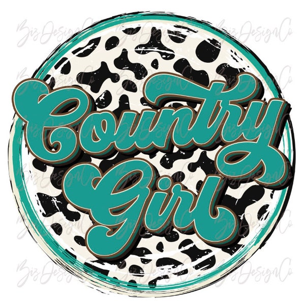 Country girl png, Cow print girl png, RETRO country sublimation designs downloads, cowprint vintage tshirt clip art ready to print clipart