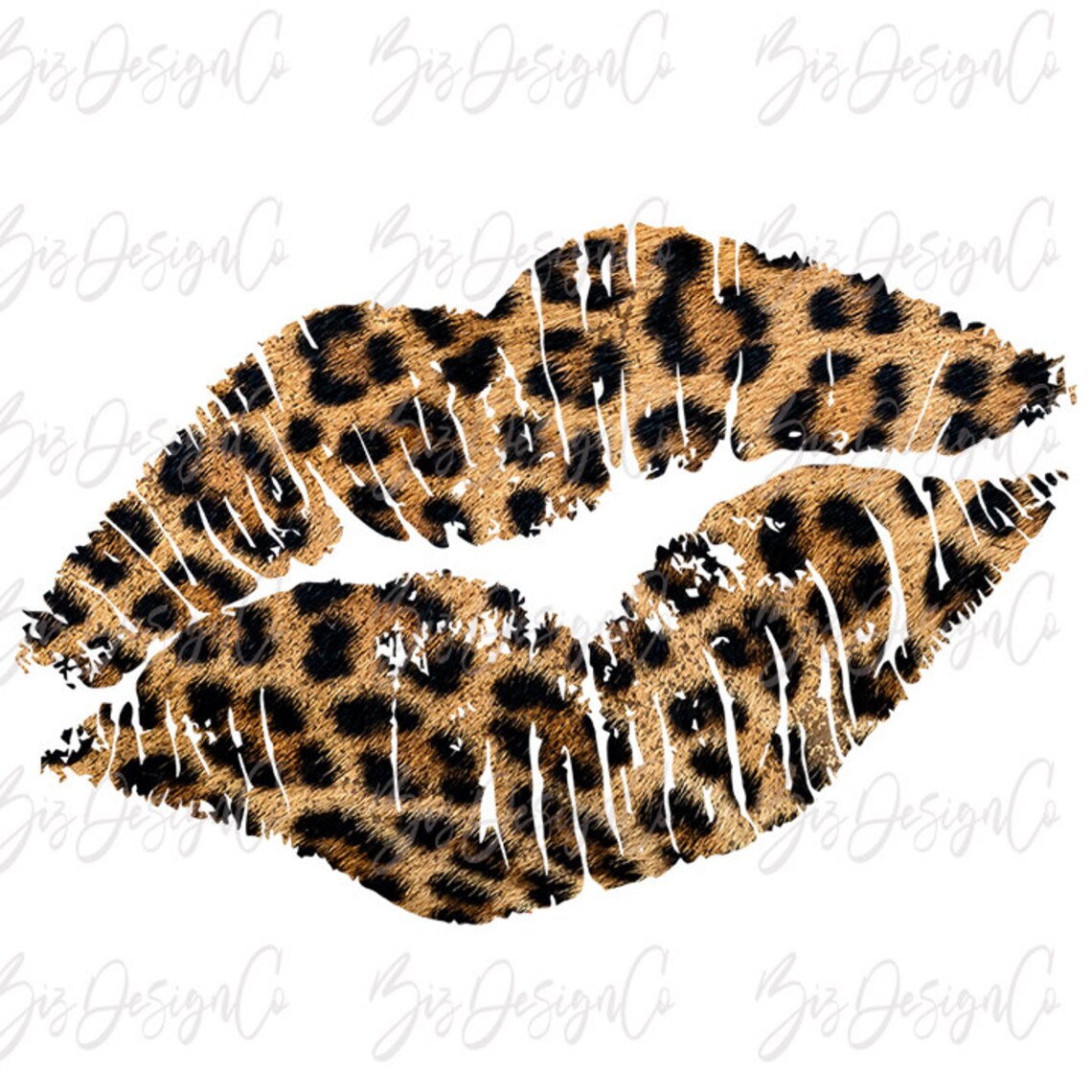 Leopard Lips Png , Leopard Lips Clipart Sublimation Designs Downloads ...