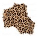Retro Leopard Patches Png, Leopard Print Patches PNG, Leopard Patch ...