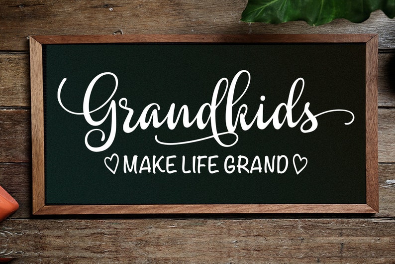 Download Grandkids Make Life Grand svg Grandkids Sign Design svg | Etsy
