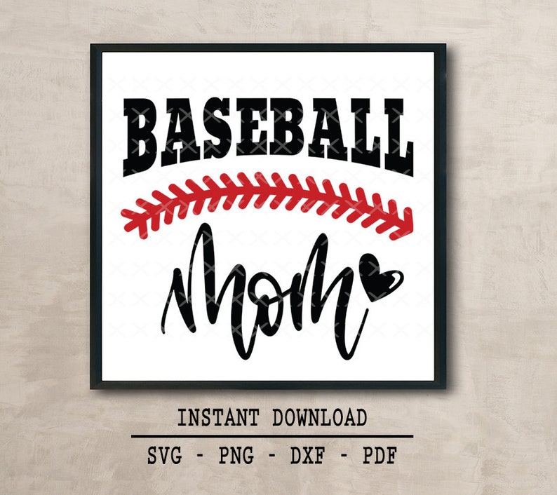 Baseball Mom Shirts Svg Baseball Svg Baseball Mom Svg Etsy