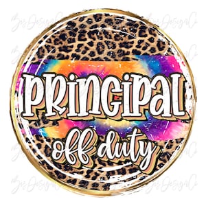 Proviseur non de service png, conceptions de sublimation principal léopard téléchargements Last Day Of School, clipart chemise mode vacances professeur d'été de plage