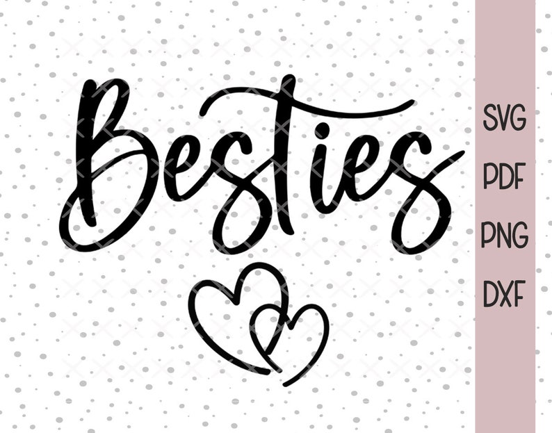 Free Free 55 Best Friends Heart Svg Free SVG PNG EPS DXF File