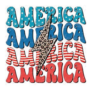 Retro America png, Leopard 4th of july sublimation designs downloads, USA flag Patriotic shirt t-shirt design clipart download file clip art