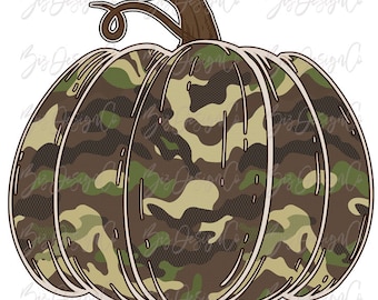 Camo pumpkin png, boy pumpkin sublimation designs downloads, fall camouflage shirt t-shirt hand drawn pumpkin design files download clip art
