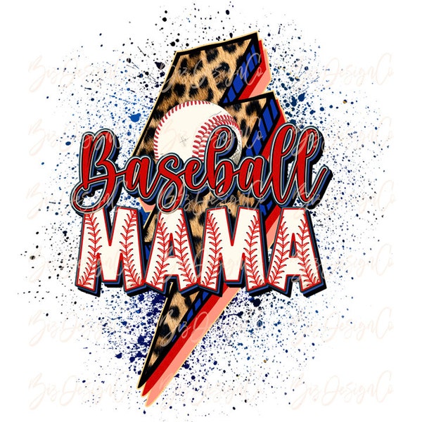 Baseball MAMA png, Cheetah leopard baseball sublimation designs download, sport mama life shirt retro MOM shirt tshirt design sports clipart