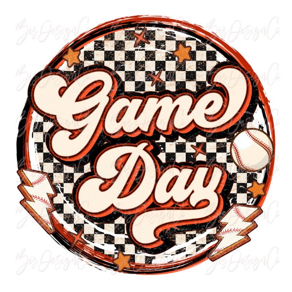 Baseball Game day is the best day png, Retro Baseball sublimation designs downloads team support tshirt, family gameday shirt clipart grunge