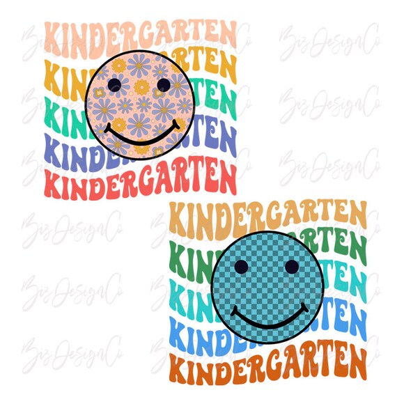 Kindergarten Png for Girls Boys Kindergarten Sublimation - Etsy