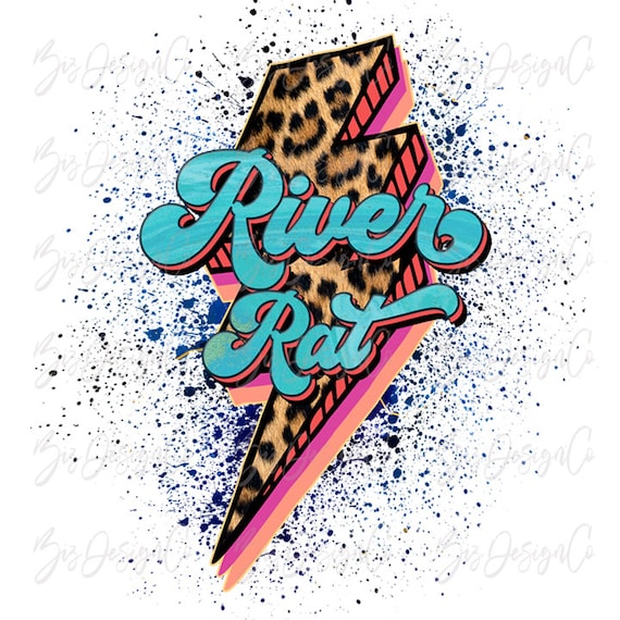 River Rat Png Retro River Vibes Shirts for Woman Design File - Etsy