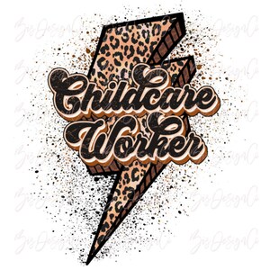 Trabalhador de puericultura png, downloads de designs de sublimação de creche, arquivo RETRO leopard day care school png, arquivos de clipart de ensino de chita