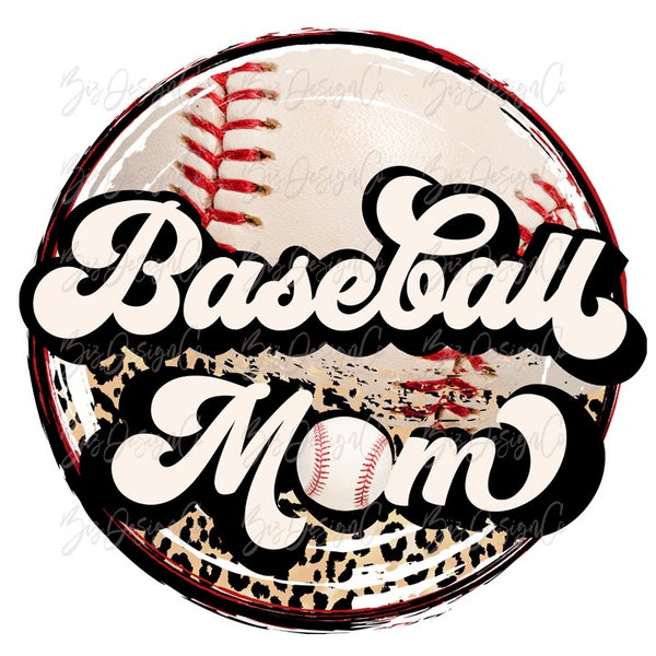 Retro Baseball mom png, Cheetah leopard baseball sublimation designs downloads, sport mama life funny shirt tshirt mug design sports clipart