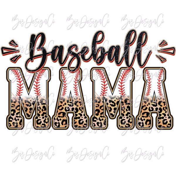 Baseball mama png, Cheetah leopard baseball sublimation designs downloads, sport mom life shirt funny shirt tshirt mug design sports clipart