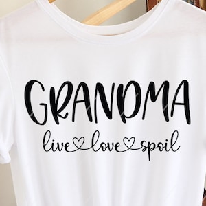 Oma leben Liebe verderben svg, Oma Leben svg, Oma Schnitt Datei, Oma Shirt svg Oma svg Dateien für Cricut, Muttertag design