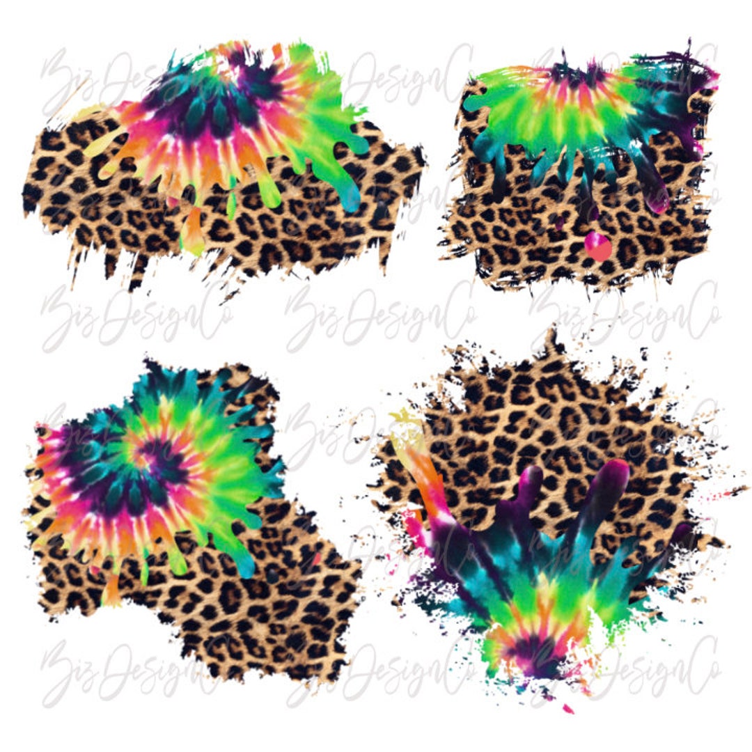 Retro Leopard Patches Png, Leopard Print Patches PNG, Leopard Patch ...