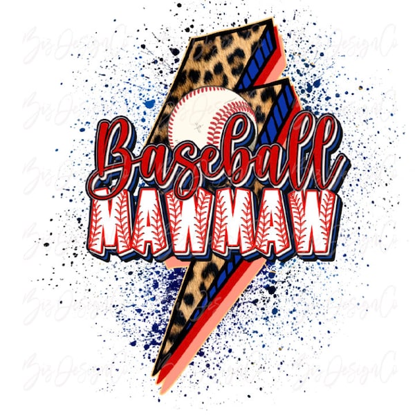 Baseball mawmaw png, Cheetah leopard baseball sublimation designs downloads, sport mom life shirt funny shirt tshirt design sports clipart