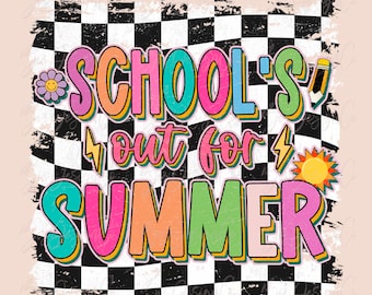 School's out for summer png, Happy Last Day Of School png, kids teacher sublimation designs downloads Girl Summer Vacation Mode clipart file