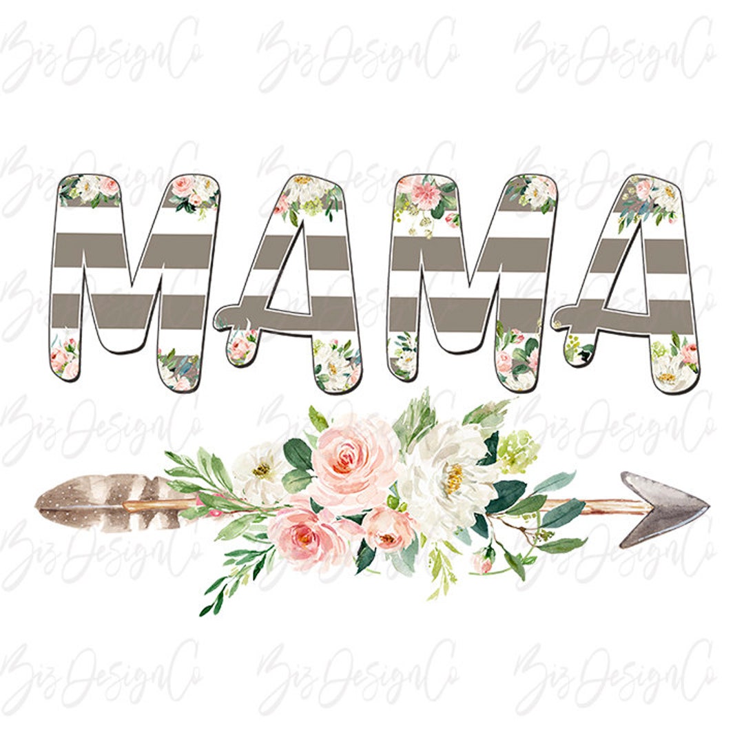 Mama Sublimation Designs Downloads Sublimation Files Png - Etsy